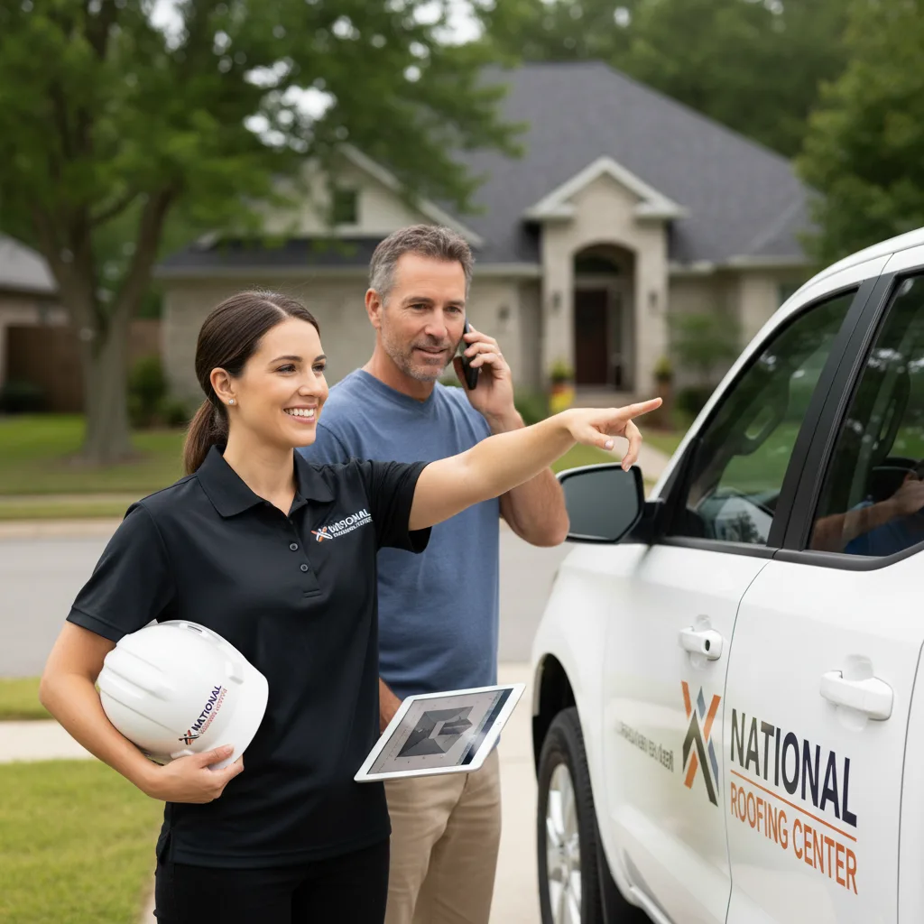 National Roofing Center customer support in Caro